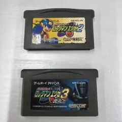 ロックマンエグゼ2 ロックマンエグゼ3 BLACK GBAソフト