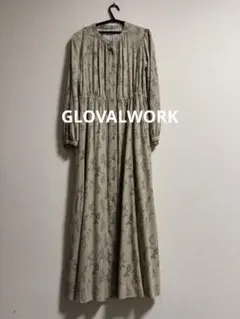 GLOVAL WORK グローバルワーク　さらさらリラックス ロングワンピース
