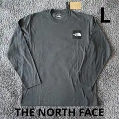 THE NORTH FACE ロンT 長袖 Tシャツ Lサイズ グレー