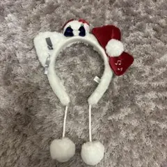 ユニバカチューシャ　キティ