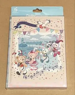 【新品未使用】ダッフィー＆フレンズ　ハッピーマーチングファン　ミラー