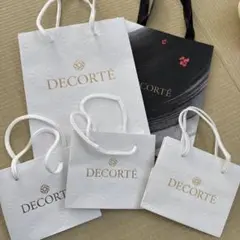 DECORTÉ ショップ袋 5枚セット