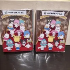 サンリオキャラクターズ大賞 当たりくじ ハガキ収納ファイル 64ポケット　２冊