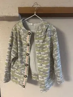 迷彩フード付きジャケット 120