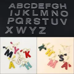 アルファベット 26文字 レザークラフトアクリル型セット