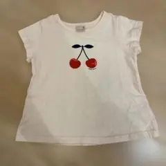 petit main さくらんぼ Tシャツ 90cm