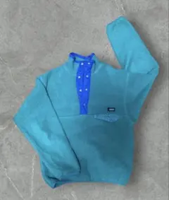 91's パタゴニア シンチラスナップTプルオーバー エメラルド USA製