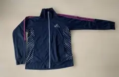 adidas ジャージ上下セット、黒/ピンク 38