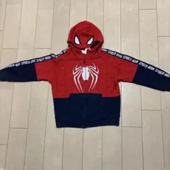 コストコ　SPIDER-MAN スパイダーマン パーカー サイズ5