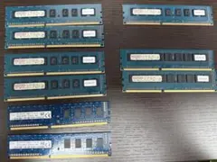 DDR3 4GB PC3-12800U サーバー用メモリー ９枚セットのサムネイル