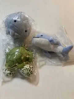 【新品未開封品】水族館のいきもの ぬいぐるみセット 3種セット