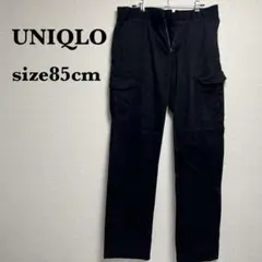 UNIQLO ユニクロ カーゴパンツ ブラック 85cm