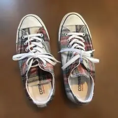 Converse チェック柄 スニーカー