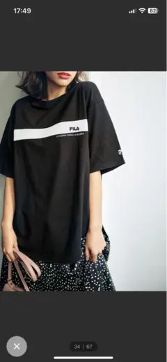 FILA レディース　Tシャツ　トップス　半袖