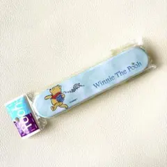 レトロ 90s くまのプーさん 缶ペンケース FLOMO製 ディズニー 未使用品