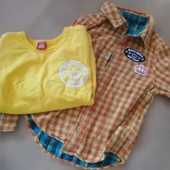 BABYDOLL イエロー 長袖シャツ