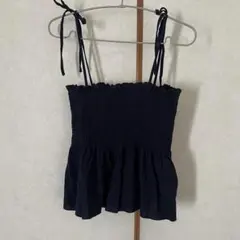 ⑧SHEIN ネイビー キャミソール