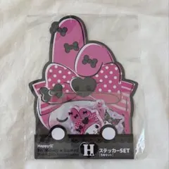 サンリオ　Happyくじ　ステッカーセット　マイメロディ