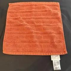 HERMES エルメス　オレンジ タオルハンカチ