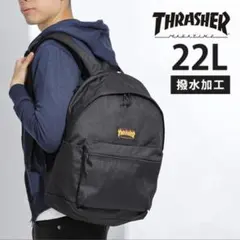 THRASHER リュック バックパック ブラック　スラッシャーリュック新品のサムネイル
