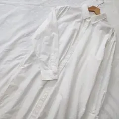 無印良品　 シャツワンピース 長袖　XL