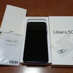 Libero5G ZTE A003ZT SIMフリー　ブルー
