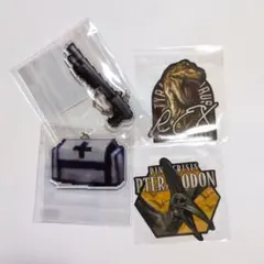 ディノクライシス カプくじ D賞 アクリルキーホルダー アクキー 4種