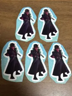 少年エース　銀河特急ミルキーサブウェイ　アカネ　ステッカー　5枚