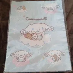 サンリオ 当りくじ フラットトートバッグ ブルー シナモロール