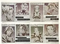 鬼滅の刃 ダイニング お楽しみくじ景品 メタリックポストカード 冨岡義勇 童磨