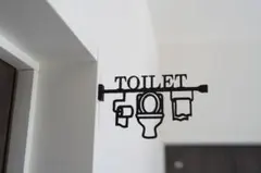 サインプレート(トイレ)ドアプレート、表示板、表示プレート