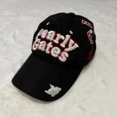 PEARLY GATES パーリーゲイツキャップ　黒