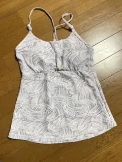 波模様スパゲッティストラップヨガウェア