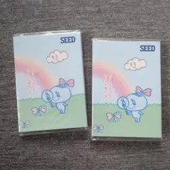SEED やさシードちゃん メモ帳 2冊セット