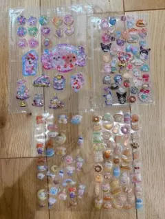 【美品】ボンボンドロップシールウォーターシールおはじきシールその他おすそわけ