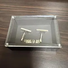 COMME CA MEN カフリンクス ラインストーン