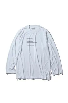 IKUMI MADARANINGEN シンプルロゴ ロングTシャツ ホワイト - メルカリ