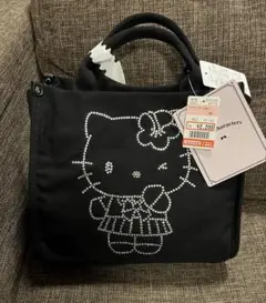 しまむら こるろり フリルハートバッグ ブラック 新品未使用タグ付き