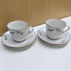 廃盤】ロールストランド スンドボーン カップ&ソーサー2組、ケーキ皿2 