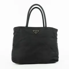 プラダ　三角ロゴ　ナイロン　ブラック　トートバッグ　肩掛け