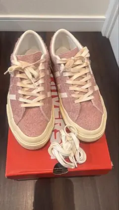 【美品】STAR＆BARS US SUEDE 24センチ