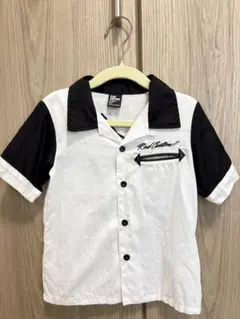 Rad Custom 半袖ボタンシャツ 100cm