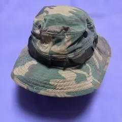 米軍放出品⭐️ ウッドランドカモ（迷彩）柄ブーニーハット（ジャングルハット）のサムネイル