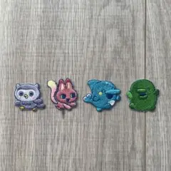 たまごっちふぁくとり〜！ワッペン4種セット