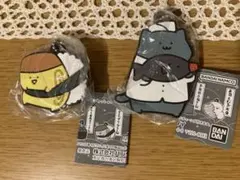 お文具といっしょ ガチャガチャ ラバーマスコット 2点セット