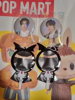 【匿名配送】ENHYPENソンフン　ソヌ 缶バッチキーリングセット