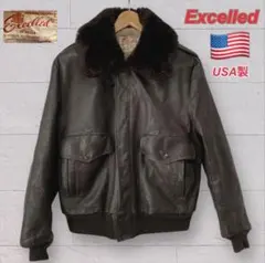 USA製 Excelled 本革　G-1 レザージャケット