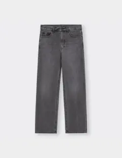 GU ハイライズストレートデニム