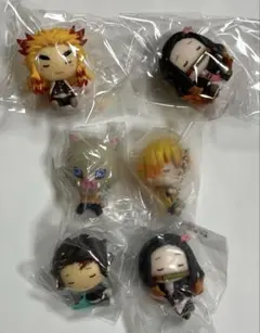 鬼滅の刃　一番くじ　無限列車　ちょこのっこ　フィギュア　炭治郎　善逸　煉獄杏寿郎