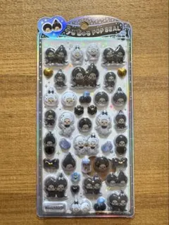 【新品 正規品】モンチッチ うるちゅるポップシール モノトーン
